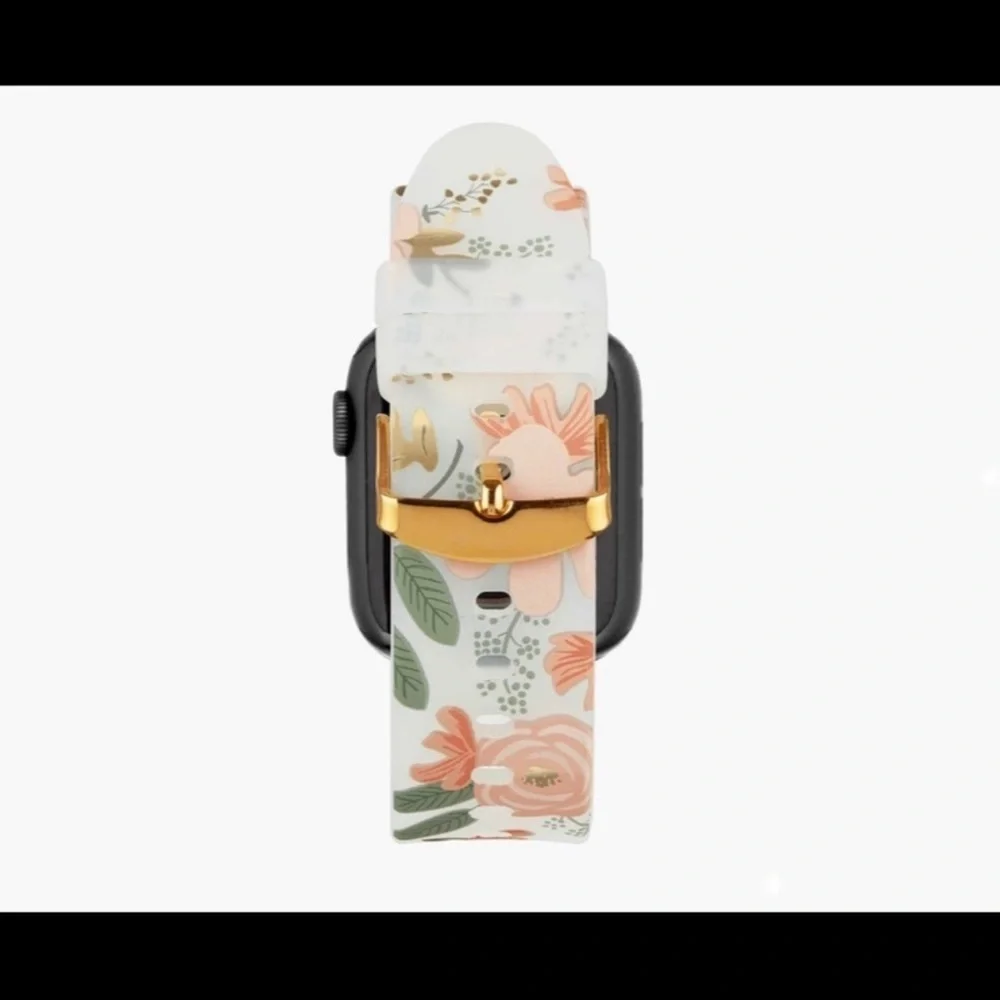 Rifle Paper Co. Apple Watchband NIB - Wildflowers - 38mm- 42mm series 1- 10 - Picture 4 of 5